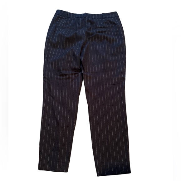 Zara navy pinstripe pants size M - Picture 5 of 8